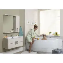 Aquanet 175310 Компл.1 - Тумба Паллада 80 цв.слоновая кость (175310) фото