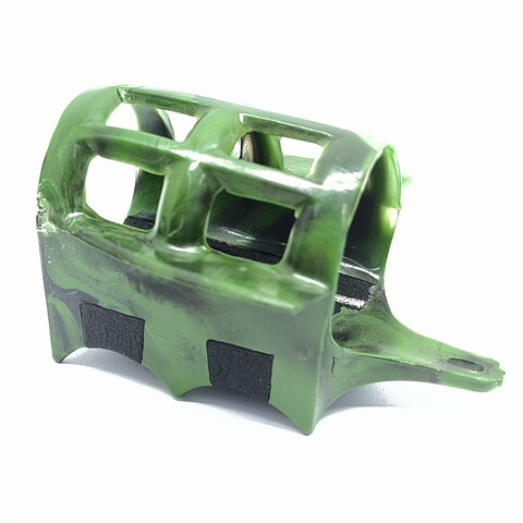 Груз-кормушка пл. X-FEEDER PL CAMO RIVER CAGE M 080 г (40 мл, цвет камо, сетка)