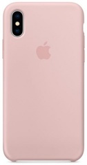 Клип-кейс Apple Silicone Case для iPhone X (розовый песок)