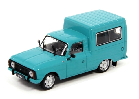 IZH-27156 blue-green 1:43 DeAgostini Auto Legends USSR Best #14