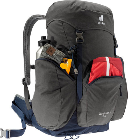 Картинка рюкзак туристический Deuter Groden 32 graphite-navy - 4