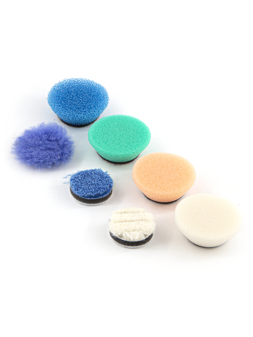 Shine Systems Nano Polisher Pad Set - набор мини-падов для iBrid, 30 мм 7шт