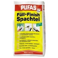 Шпаклёвка Пуфас 1 гипсовая 20кг Pufas