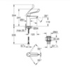 GROHE Eurosmart New 23983003 Локтевой смеситель для раковины (хром)