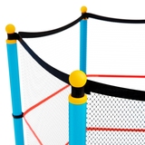 Батут детский DFC SMRKIDS 55" с сеткой, RED фото №7