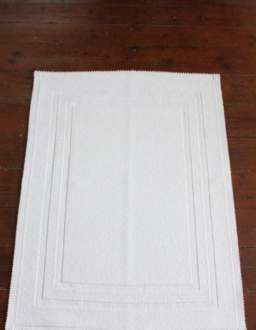 Коврик для ванной 65х90 Luxberry Универсальный белый