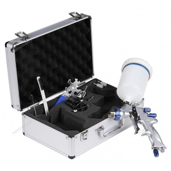 NORDBERG (NP7013) Краскопульт LVMP с верхним баком, сопло 1.3 мм, в алюминиевом кейсе