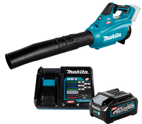 Аккумуляторная воздуходувка Makita UB001GZ с набором