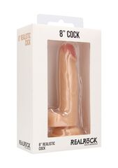 Телесный фаллоимитатор Realistic Cock 8