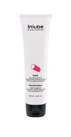Лубрикант на водной основе Nuei Inlube с алоэ вера и ароматом маршмеллоу -100 мл. - Nuei cosmetics 51345