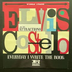 Elvis Costello And The Attractions ‎– Everyday I Write The Book (Англия 1983г.) 12