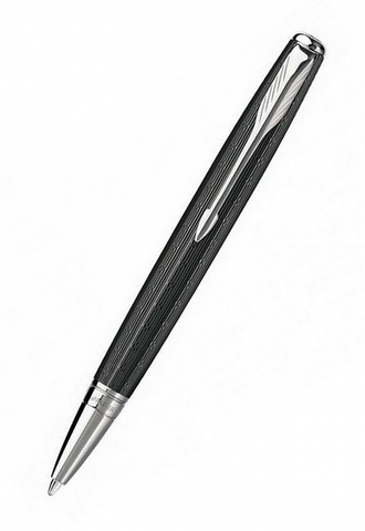 Ручка шариковая Parker Sonnet Mono K350 Carbon CT (S0808640)