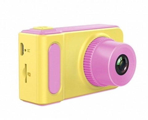 Детская цифровая камера фотоаппарат 3MP Photo Camera Kids Mini Digital Розовая