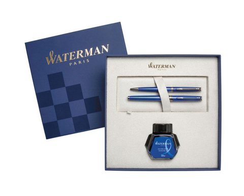 Набор подарочный Waterman 2014 Hemisphere Blue Obsession, F (1913277)