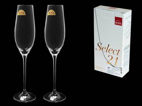 Набор бокалов для шампанского из 2 шт. «Celebration», 210мл