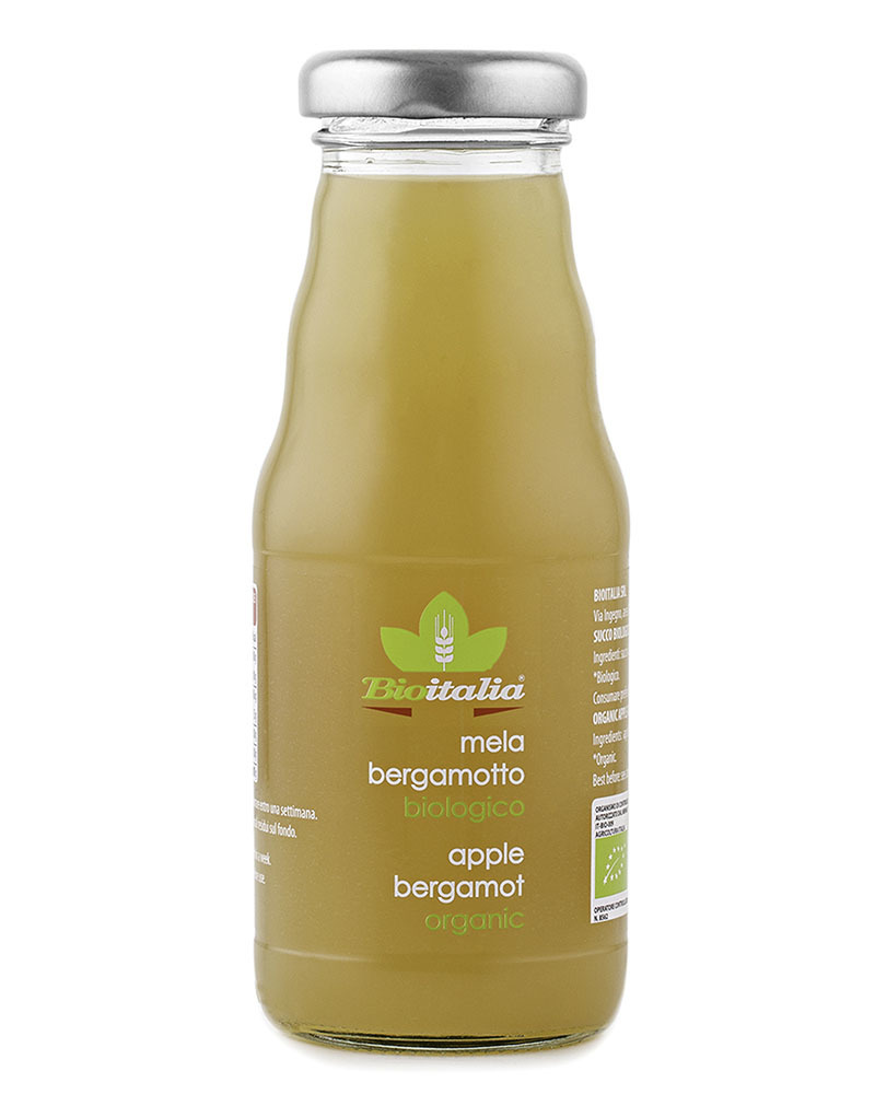 BIOITALIA Apple and bergamot juice 200 ml.