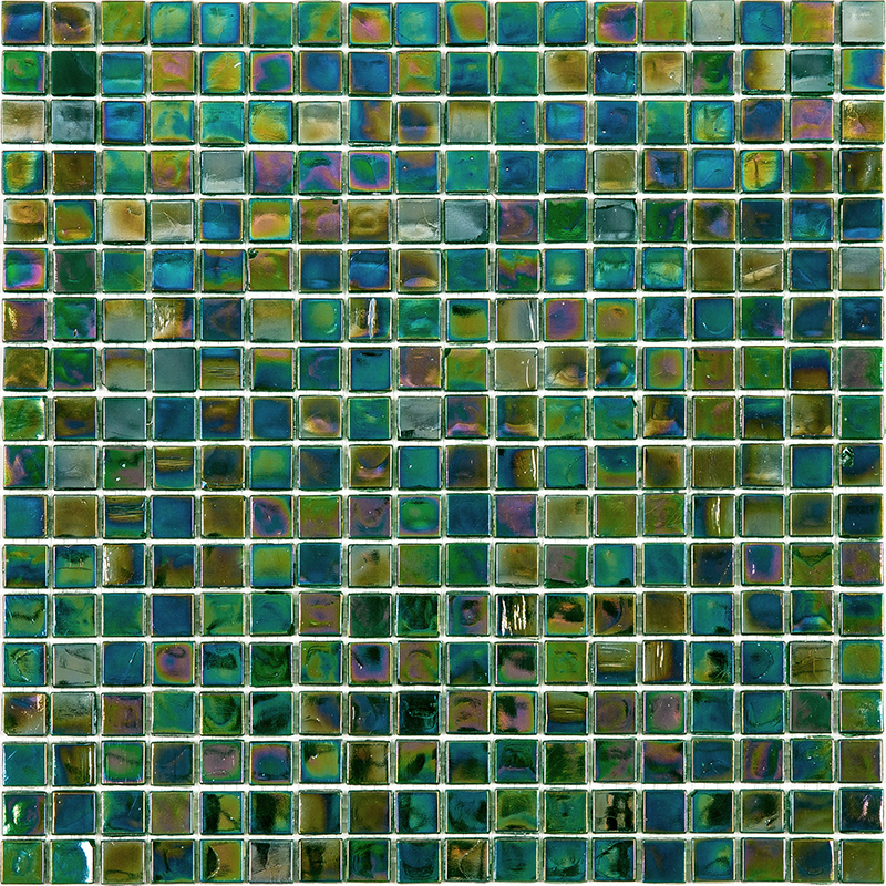 NN85 Мозаика одноцветная чип 15 стекло Alma Mono Color квадрат глянцевый