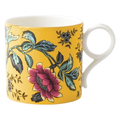 Кружка 300мл Wedgwood Вандерласт Мак желтая