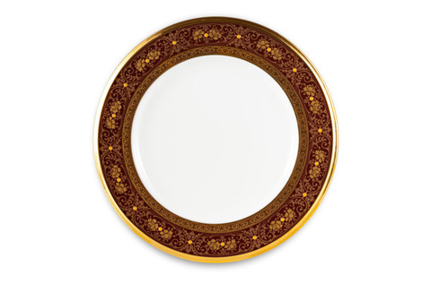 Тарелка десертная 17см Noritake Джорджиан золотая