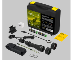 Набор тактический фонарь Armytek Viking Pro Magnet USB (теплый свет) Extended Set F07702W