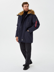 Парка Alpha Industries N-3B Alpine Parka GEN II Blue (Синий)