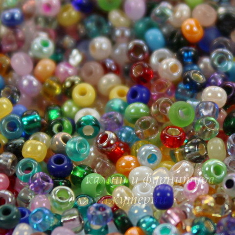 Бисер 10/0 Preciosa, микс 01