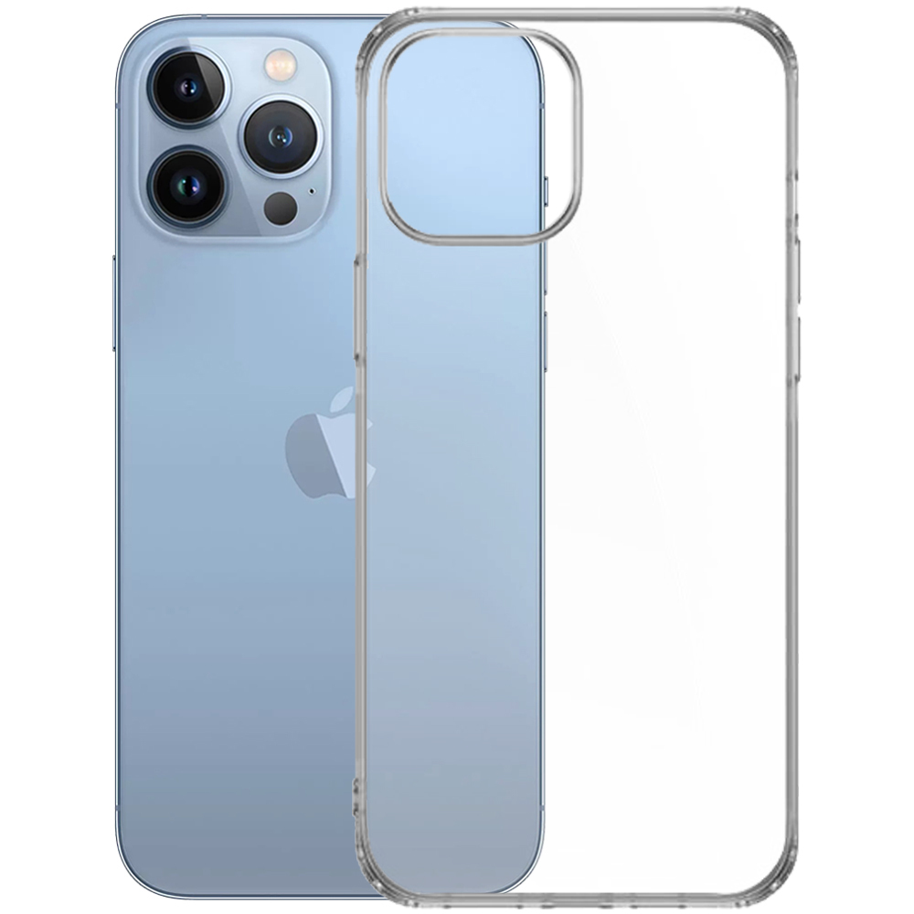 Чехол Hoco Light Series Case iPhone 14 Pro Max Transparent (Прозрачный) -  цена 1290.0 ₽.