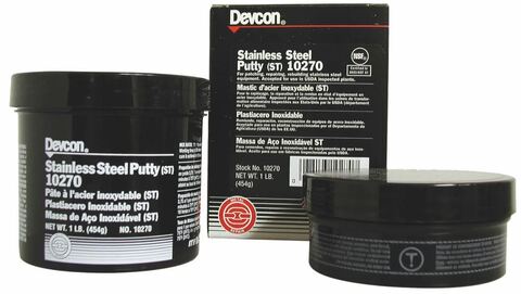 Devcon Stainless Steel Putty (ST)  10270 - эпоксидная мастика с нержавеющей сталью