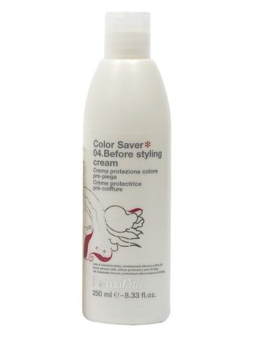 Несмываемый стайлинг-крем после окрашивания  COLOR SAVER 04 Farmavita,  250ml