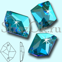 Узнайте где купить стразы пришивные Cosmic Blue Zircon оптом