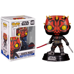 Фигурка Funko POP! Bobble Star Wars Clone Wars Darth Maul w/Saber (Exc)