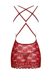 Соблазнительная кружевная сорочка OBSESSIVE 860 Chemise-3