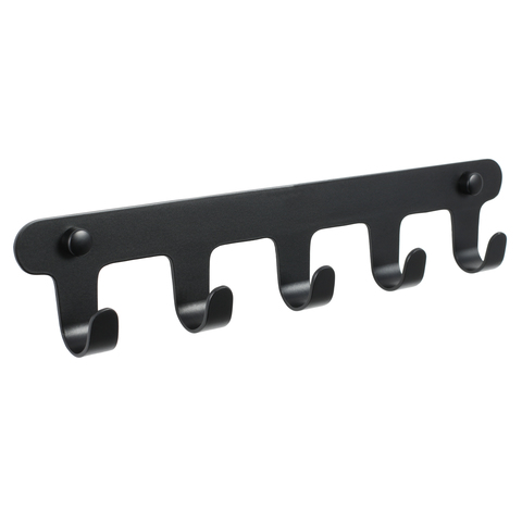 Fixsen FX-805B-5 Планка 5 крючков FX-805B-5 черная