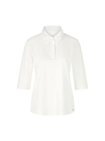 Marc Cain Поло с расшитым съемным воротником