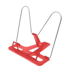 Подставка для книг, 18*19 см, школьный настольный держатель для учебников, чтения книжек, с пластиковым лепестком, регулировка 5 уровней высоты