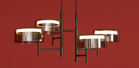 Подвесная светодиодная люстра Freya Tower FR5536PL-L14B