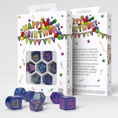 Happy Birthday Dice Set: Streamers
