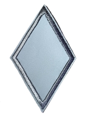 Термоаппликация светоотражающая р. 45х75 мм