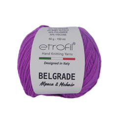 Belgrade ETROFIL (55% полиамид, 30% вискоза, 10% мохер, 5% альпака, 50 гр/150 м)