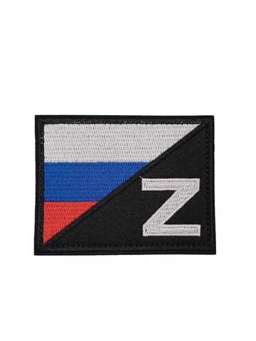 Патч Флаг - триколор и буква Z