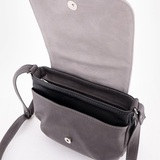 Сумка Саломея 106 мульти итальянский серо-черный