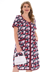 4595В Халат на молнии