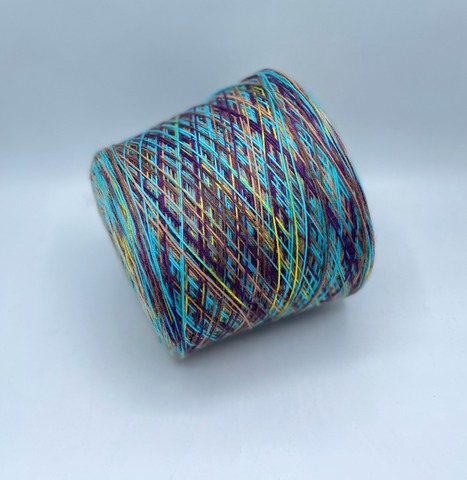 Filati Venezia (пр.Италия),art-Calzetteria, 4/16 400/100гр, 75%Меринос, 25%Полиамид, цвет-Мультиколор(5061), арт-36610