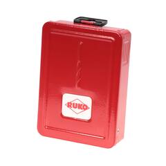 Набор сверл по металлу 1-10мм 19шт DIN338 HSS-G TiN 130° TL3000 (мет. кейс) Ruko 258214T(K)