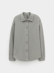 рубашка  для девочки  КР 302812/лесной туман к583