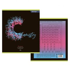 
          Тетрадь предметная 36л. А5 "Химия", клетка, со справочным материалом, скрепка, мелованный картон (стандарт), блок офсет, Alingar "Letters"