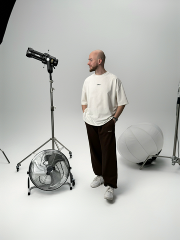 Джоггеры коричневые