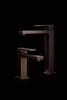 Boheme 472-BRB Смеситель для умывальника высокий QUBIC BRUSHED BRONZE
