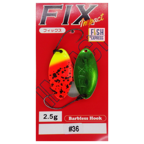 Блесна колеблющаяся FOREST FIX IMPACT 2.5g цвет #36 (РЕПЛИКА)