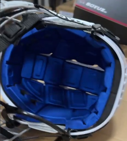 Шлем с маской SOYUZ SL1 JR S белый